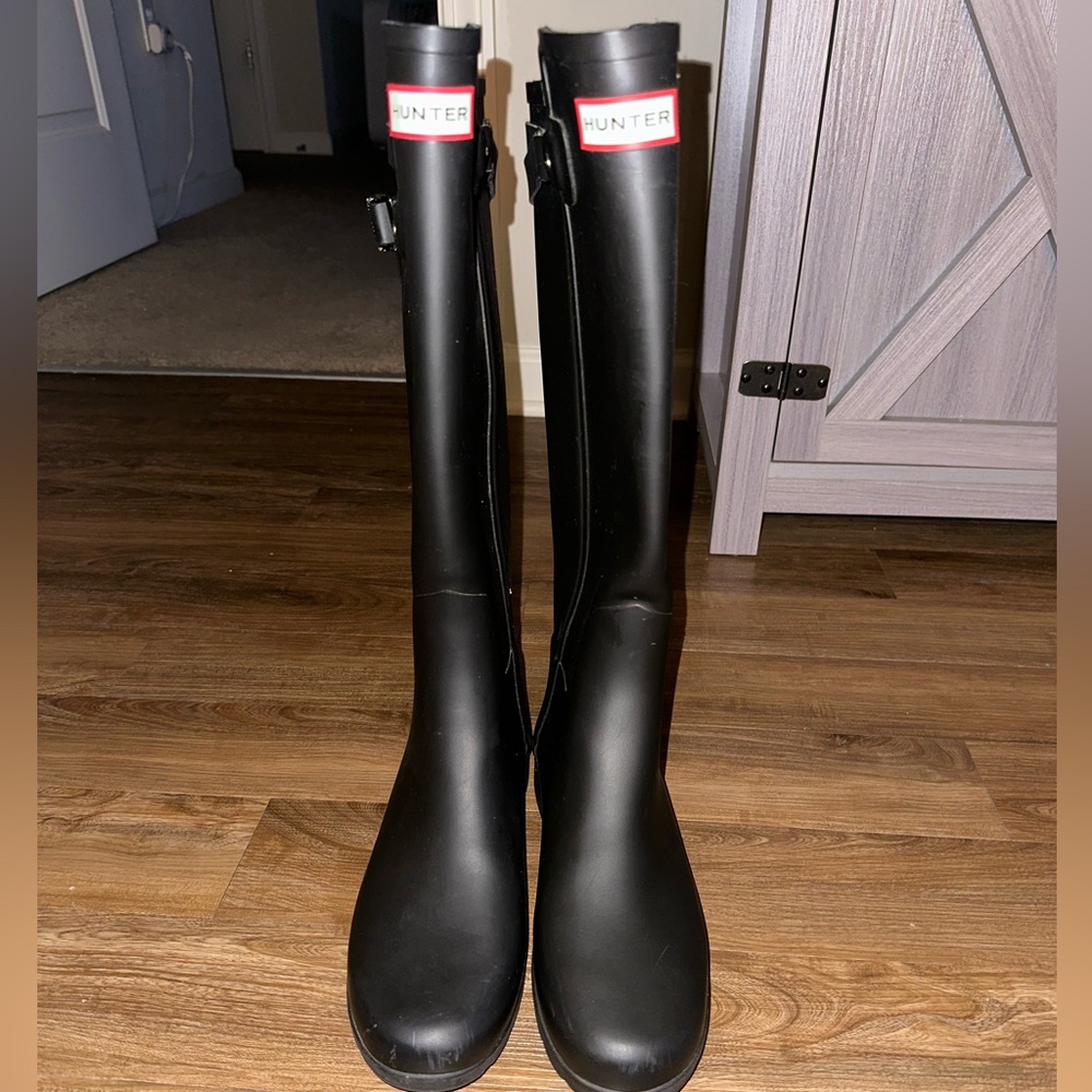 Black Hunter Boots